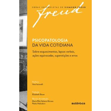 Imagem de Livro - Freud - Psicopatologia da vida cotidiana