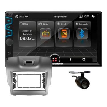 Imagem de Kit multimidia MP5 roadstar 7 pol câmera de ré trailblazer S10 2012 A 2015