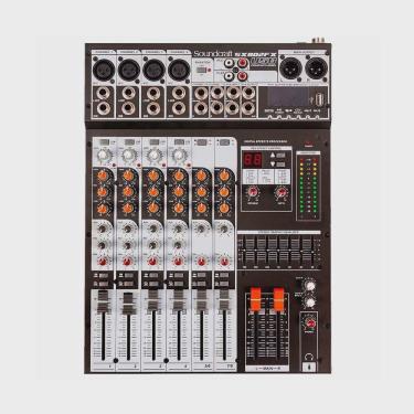 Imagem de Mesa De Som Soundcraft Sx802Fx Usb 8 Canais Bivolt