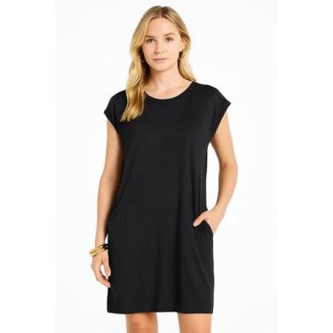 Imagem de vestido camisão midi plus size feminino evangelico elegante 2745 - Sho