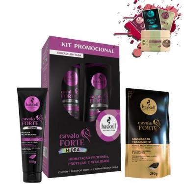 Imagem de Promopack Haskell Cavalo Forte Hidra e Protetor 150gr