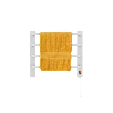 Imagem de Aquecedor Toalhas Térmico Branco Mini Pequeno 110v Direito