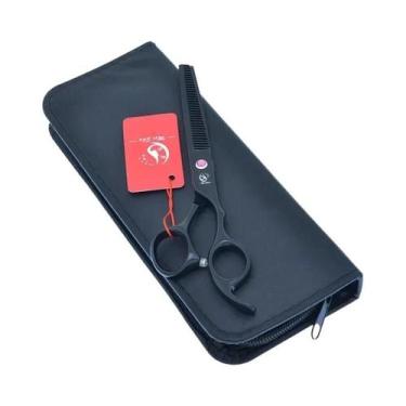 Imagem de Tesoura De Cabelo Profissional Para Cabeleireiros, 7.0 Polegadas, Aço 