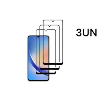 Imagem de 3UN Películas De Vidro 3D Para Proteção Do Samsung Galaxy A06 - LXL