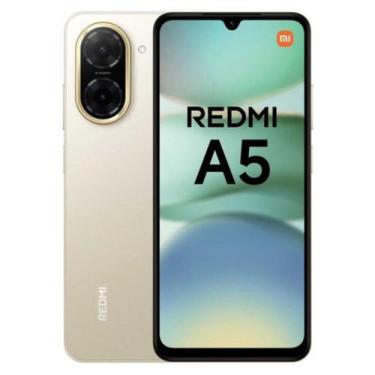 Imagem de Smartphone Xiaomi Redmi A5 64GB 3GB RAM Dual SIM Tela 6.88" - Dourado