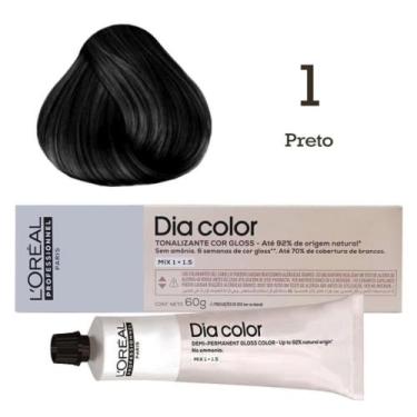 Imagem de L'Oréal Professionnel Dia Color 1 Preto - Tonalizante 60g