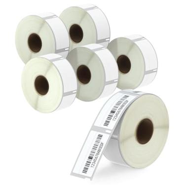 Imagem de BETCKEY - Compatível com etiquetas multiuso DYMO 30330 (3/10.2 cm x 5.1 cm) - Compatível com DYMO Labelwriter 450, 4XL, não serve para 550 e 5XL [6 rolos/3000 etiquetas]