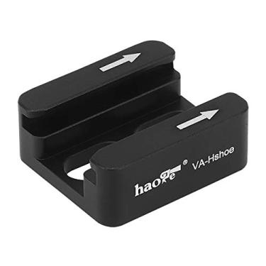 Imagem de Haoge — Alça superior para câmera sem espelho digital com alça de segurança para Sony Alpha a6500 a6400 a6300 a6000 ILCE-6500 ILCE-6400 ILCE-6300 ILCE-6000, Cold Shoe Adapter