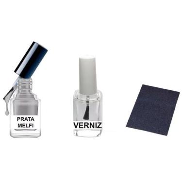 Imagem de Tinta Retoque Tira Risco Carro Jeep - Prata Melfin - Jhow Adesivos