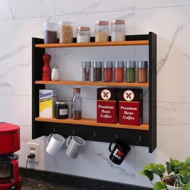 Imagem de Armario Café Multiuso Amelia Suspenso - Lojas RPM