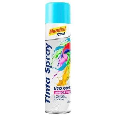 Imagem de Tinta spray 400ml mundial prime ug azul claro - AEROFLEX