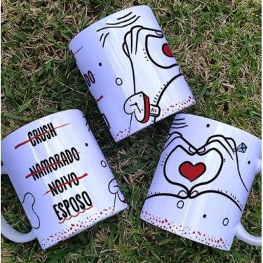 Imagem de Caneca Personalizada Mickey Amor - Caneca Com Estampa