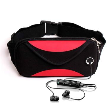 Imagem de Bolsa De Cintura Antifurto Para Celular Carteira Fone Bike