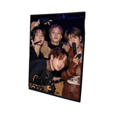 Imagem de KPOP S-Stray Kids Adesivo De Pôster À Prova D'água Autoadesivo Para De