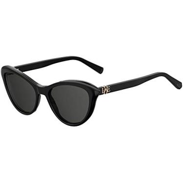 Imagem de Love Moschino Óculos de sol femininos Cat-Eye, Preto, 53