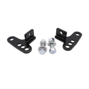 Imagem de 1 conjunto SHLPDFM 1-7.6 cm preto ajustável traseiro rebaixamento links compatíveis com Harley Sportster 883 1200 XL1200 XL883 2000-2015