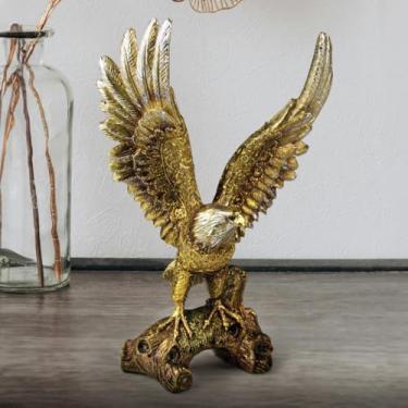 Imagem de Águia Estátua Decoração Rack Estante Mesa Escritório