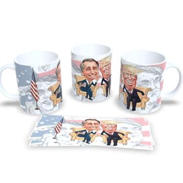 Imagem de Caneca Porcelana Memes Bolsonaro e Trump Super Memes (Mod.19)