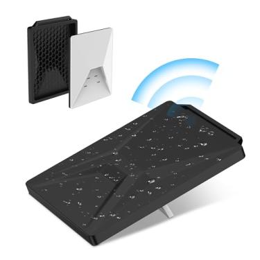 Imagem de Starlink Mini capa, capa protetora de silicone para mini prato Starlink, acessórios Starlink para Starlink capa completa portátil proteção completa capa preta fosca