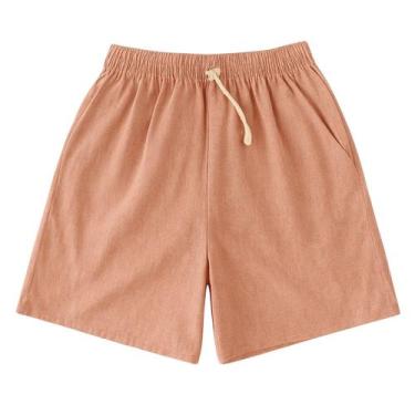 Imagem de Shorts Masculino Casual em Tecido Leve com Cós Elástico e Cordão - DMB