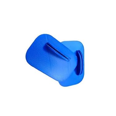 Imagem de Mirae Kotton Kit 30 Suporte de Foto Minimalista Kit, Porta Cartão Decorativo para Mesa, Display de Papel, Pequenos Cartazes, Porta Recado Criativo, Base Compacta (Azul)