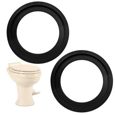 Imagem de CaoXiong Pacote com 2 peças de reposição para vedação de vaso sanitário para Dometic 300/310/320, anel de vedação esférica de descarga peça de substituição #385311658