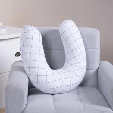 Imagem de Almofada de Amamentação e Apoio Bebê Grande Firme e Confortável 100 Al