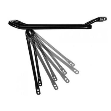 Imagem de Bagageiro Aço Rabetinha Garupa Bicicleta Bike 20 24 26 - Biciclo Bikes