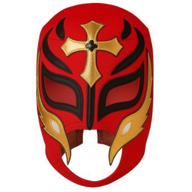 Imagem de Escobar REY MISTERIO Green Lucha Libre Wrestling Mask Costume Wear, Adult (One Size)