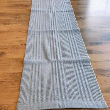 Imagem de Casa Coeva - Tapete Artesanal Passadeira Algodão Cinza Claro Linea 45 x 145
