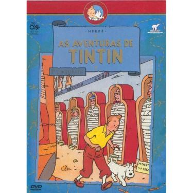 Imagem de Box As Aventuras De Tintin Primeira Temporada Amaray 3 Dvd`S