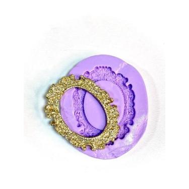 Imagem de F1104 molde de silicone moldura confeitaria biscuit - confeitaria dos 