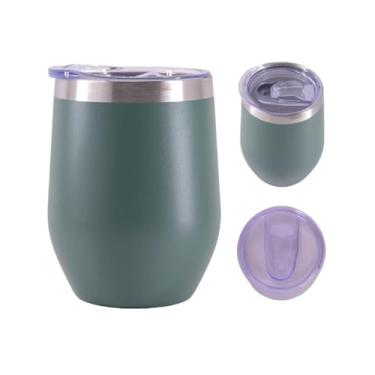 Imagem de Copo Térmico para Cerveja, 350mL, Isolamento por 4 Horas Gelado (Verde)