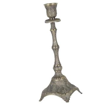 Imagem de Generic Castiçal cônico, enfeite de candelabro, suporte de vela para mesa de jantar, ano novo, dia dos namorados, lareira, Único 10x10x26cm