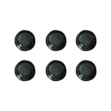 Imagem de Conjunto de Ramequins Médios Porto Brasil Orgânico Oceano com 6 Peças 70ml - Azul