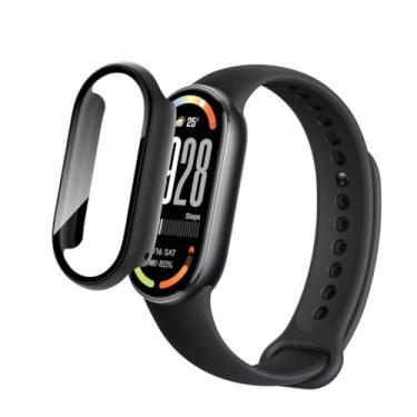 Imagem de Capa protetora Bumper vidro compatível com relogio Xiaomi Mi Band 10,xiaomi Mi band 8 Premium