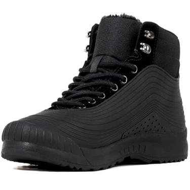 Imagem de ulogu Botas De Neve Femininas Impermeáveis, Isoladas, Pretas, Com Forro Pele, Quentes, Cano Curto, Leves E Confortáveis, Sapatos Inverno, Inverno Para Mulheres