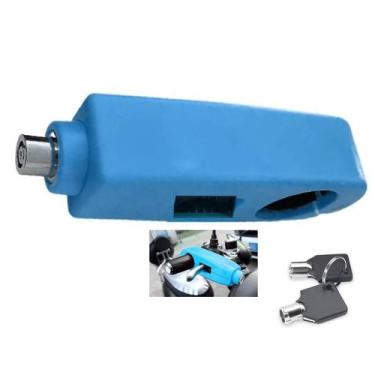 Imagem de Trava de Manete Moto Manopla Guidao Freio Embreagem Acelerador Cadeado