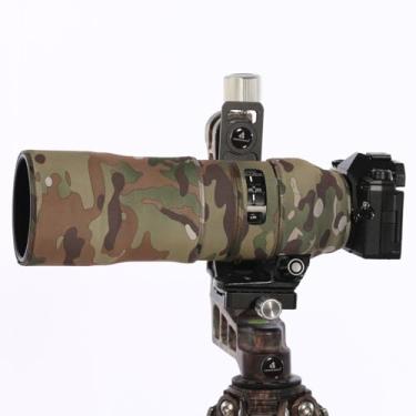 Imagem de CHASING BIRDS Revestimento à prova d'água de camuflagem de lente para Canon EF 400 mm F5.6 L USM capa protetora de lente à prova de chuva versão III (camuflagem deserto, com TC 2.0X (EF-20))