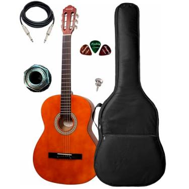 Imagem de Violão Canhoto Eletroacústico Giannini S14 + Capa Acolchoada (N)