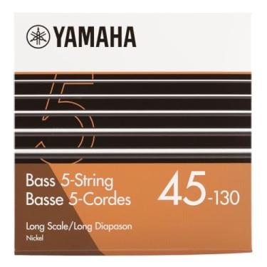 Imagem de Encordoamento para Contrabaixo 5 Cordas Nickel Long Scale 45-130 GSB45-5 Yamaha