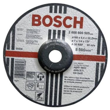 Imagem de Disco De Desbaste Para Inox A30 7x1-4x7-8 - 26086.005.05 - Bosch Disco Desb.p-inox 7x1-...