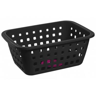 Imagem de Cesto Plástico 3 Litros Preto - Or52210 - Ordene Cesto Plástico Preto - Or52210 - Ordene