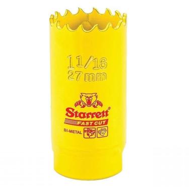 Imagem de Serra Copo Bi-metal 1.1-16"" 27mm - Fch0116-g - Starrett Serra Copo Bimetal 1.1-16-27mm Starrett