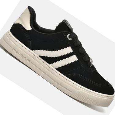 Imagem de Tenis Via Marte 281-001 Feminino, Preto, 37