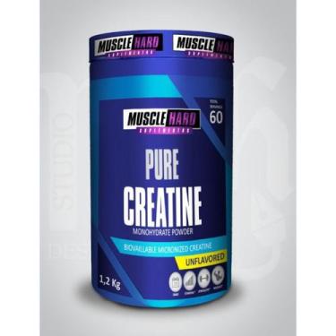 Imagem de Creatina Powder Monohydrate Pure 1,2kg Pote - Muscle Hard