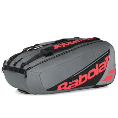 Imagem de Raqueteira Babolat Pure Strike RH9 Cinza Laranja e Preto