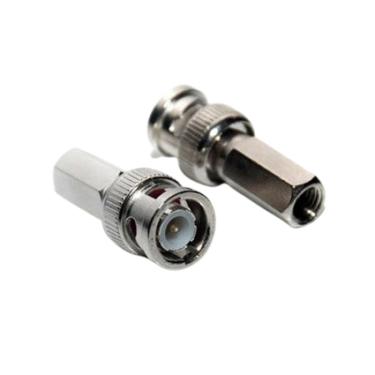Imagem de Conector BNC Macho p/ coaxial Twist-On BNC-TWIST RG59 Rosca fácil
