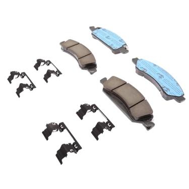 Imagem de ACDelco Kit de pastilhas de freio a disco frontal de cerâmica profissional 17D1367CHF1