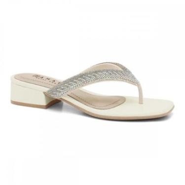 Imagem de Tamanco Ramarim 2448235-1 Salto Grosso Feminino-Feminino